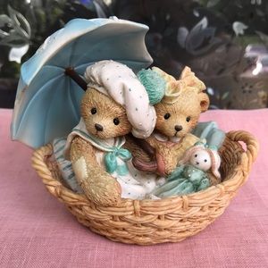 BETH & BLOSSOM Umbrella Friends Cherished Teddies